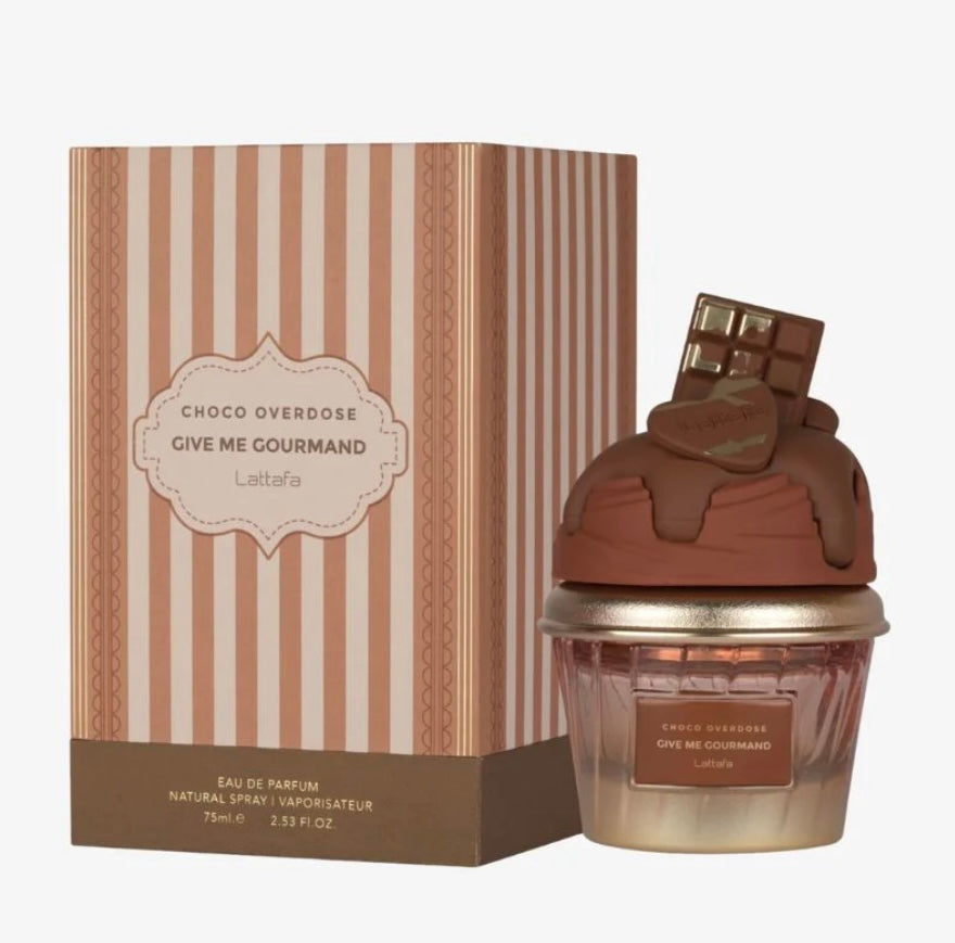 LATTAFA CHOCO OVERDOSE - GIVE ME GOURMAND - EAU DE PARFUM - 75ML - MUJER