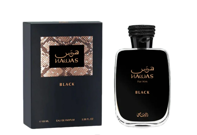 Hawas Rasasi Black 100 ml EDP Hombre